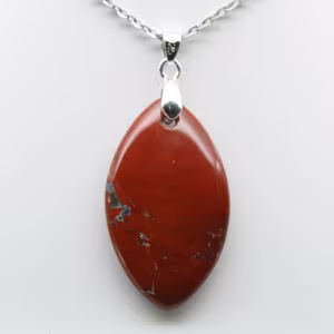 Bijou Minéral Jaspe Rouge