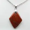 Petit Pendentif en Jaspe Rouge - 0