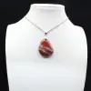 Pendentif Jaspe Rouge Géologique - 2