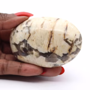 Galet de Feldspath de Madagascar – Spécimen géologique