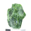 Chromediopside brut finlandais, échantillon vert sur socle 80 g - 2