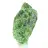 Chromediopside brut de Finlande, minéral vert sur socle 60 g