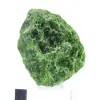 Chromediopside brut sur support, silicate vert de Finlande 60 g - 0