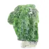 Chromediopside brut finlandais, minéral naturel sur socle 55 g - 0
