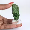 Chromediopside brut sur socle, spécimen scandinave 50 g - 1