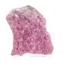 Cobaltocalcite du Congo sur socle acrylique – Cristaux roses - 2