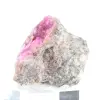 Spécimen de cobaltocalcite congolaise sur socle transparent - 0