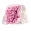 Cobaltocalcite du Congo sur socle acrylique, cristaux naturels - 0