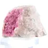 Cobaltocalcite du Congo sur socle acrylique, cristaux naturels - 3