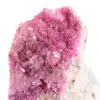 Cobaltocalcite congolaise : cristaux sur matrice minérale - 5