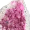 Cobaltocalcite du Congo : cristaux colorés sur gangue - 5