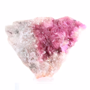 Cobaltocalcite du Congo-Kinshasa, cristaux sur support