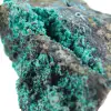 Brochantite du Chili : Minéral Brut sur Gangue et Socle - 5