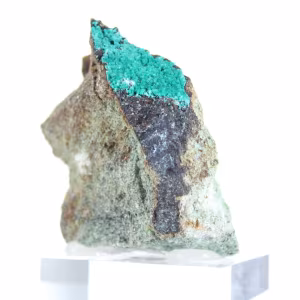 Brochantite Brute du Chili - Cristaux Naturels sur Socle