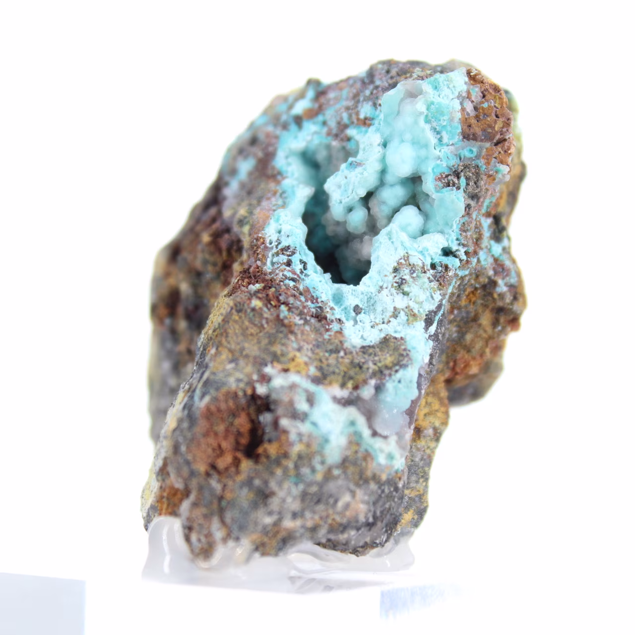 Pierre de Collection Brochantite Brute du Chili sur Socle