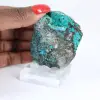 Spécimen Authentique Brochantite Brute du Chili sur Socle - 1