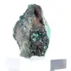 Cristaux sur Gangue Brochantite Brute du Chili sur Socle - 3