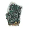 Brochantite Brute du Chili - Pièce Scientifique sur Socle - 0