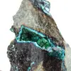Brochantite Naturelle du Chili montée sur Socle Présentoir - 5