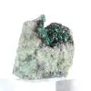 Brochantite Verte Brute du Chili sur Socle de Présentation - 3