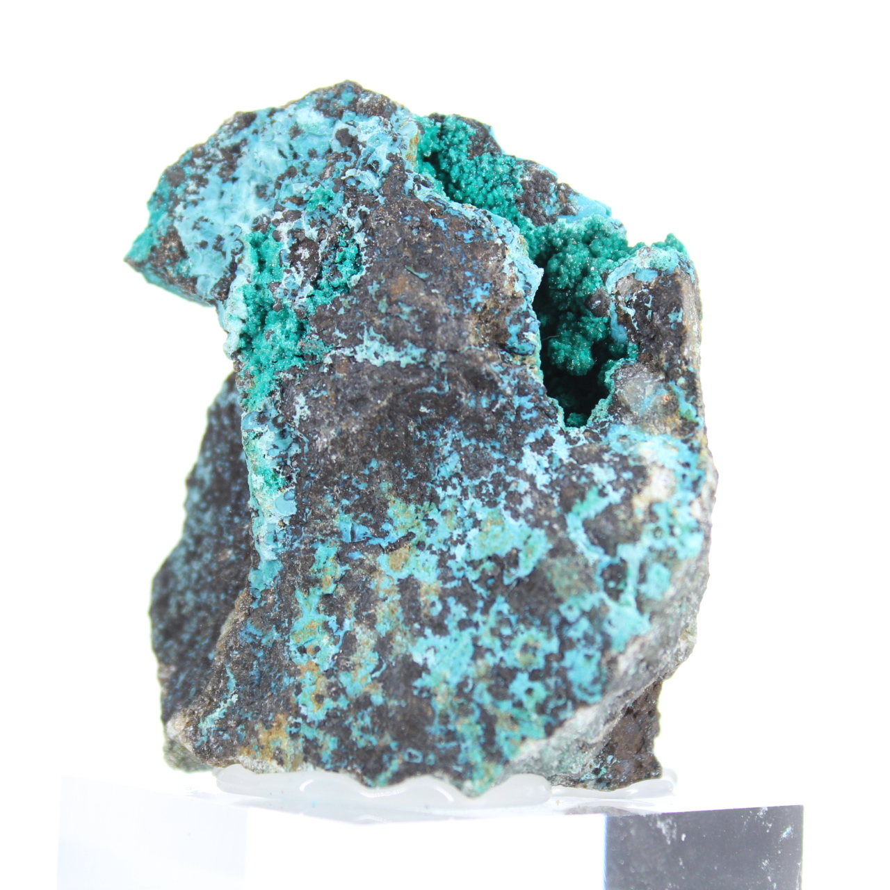 Cristaux de Brochantite Brute du Chili - Pièce d'Exposition