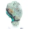 Brochantite Brute Verte du Chili montée sur Socle - 0