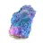 Petite chalcopyrite irisée du Mexique montée sur socle