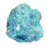 Chalcopyrite irisée du Mexique, agrégats métalliques sur socle - 0