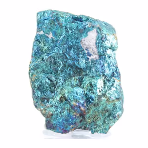 Chalcopyrite du Mexique en spécimen irisé de 165 grammes
