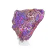 Chalcopyrite mexicaine irisée en pièce minérale sur socle - 3