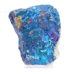 Chalcopyrite irisée du Mexique, spécimen minéral de collection