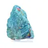 Chalcopyrite du Mexique en agrégat allongé aux reflets irisés - 3