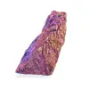 Chalcopyrite mexicaine irisée, spécimen de collection sur socle - 0