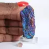 Chalcopyrite irisée du Mexique, petit spécimen minéralogique - 1