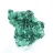 Malachite fibreuse du Congo sur socle acrylique, spécimen naturel