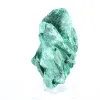 Malachite soyeuse du Congo-Kinshasa, minéral de collection sur socle - 1