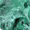 Malachite soyeuse du Congo-Kinshasa, minéral de collection sur socle - 5