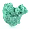 Spécimen de malachite en fibres vertes du Congo, présentoir acrylique - 0