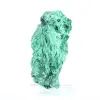 Spécimen de malachite en fibres vertes du Congo, présentoir acrylique - 2