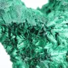 Spécimen de malachite en fibres vertes du Congo, présentoir acrylique - 5