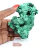 Malachite fibreuse élancée de RDC, minéral authentique sur socle - 6