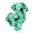 Malachite fibreuse élancée de RDC, minéral authentique sur socle