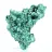 Agrégat de malachite du Congo-Kinshasa pour collectionneur, sur socle