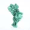 Haute malachite fibreuse de RDC sur socle, pierre de collection - 4