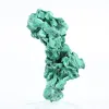 Haute malachite fibreuse de RDC sur socle, pierre de collection - 5
