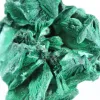 Haute malachite fibreuse de RDC sur socle, pierre de collection - 6