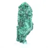 Colonne de malachite fibreuse du Congo, spécimen sur socle acrylique - 1