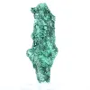 Colonne de malachite fibreuse du Congo, spécimen sur socle acrylique - 2