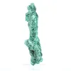 Colonne de malachite fibreuse du Congo, spécimen sur socle acrylique - 3