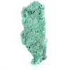 Colonne de malachite fibreuse du Congo, spécimen sur socle acrylique - 4